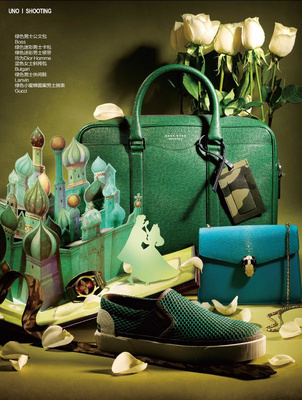 箱包與服裝的視覺對話 攝影作品中的風格演繹